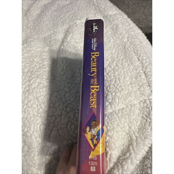 Beauty and The Beast VHS 1992 - Walt Disney's Black Diamond - Picture 4 of 4